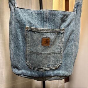 Carhartt Denim Blue Messenger Bag